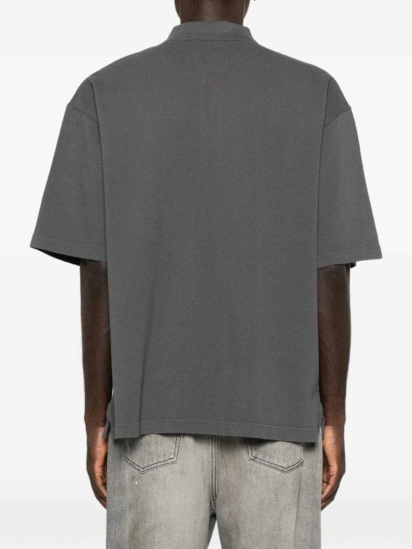 Suéter Cuello Redondo - Gris shop online: MAISON KITSUNÉ