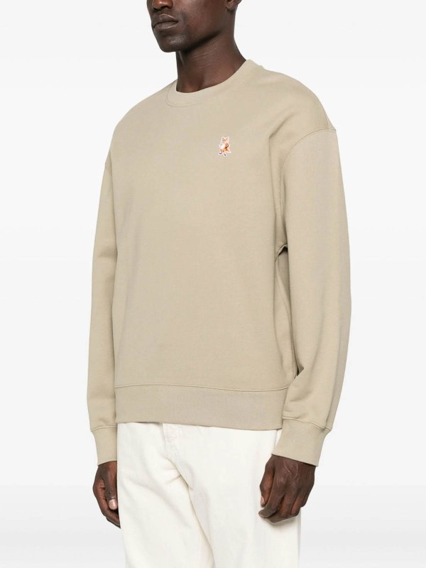 MAISON KITSUNÉ buy online スウェットシャツ/セーター - ベージュ