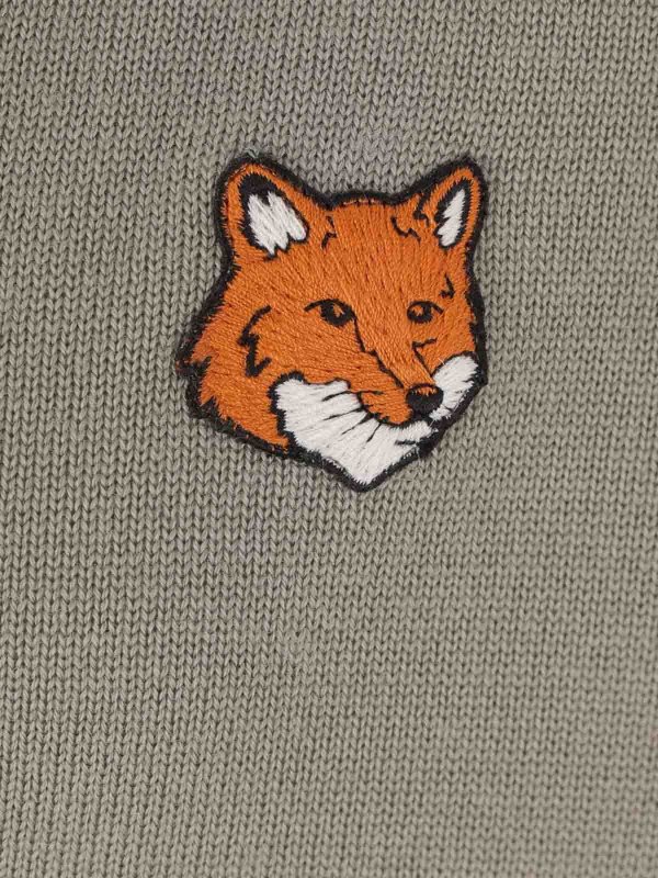 MAISON KITSUNÉ: クルーネック online - クルーネック - 緑