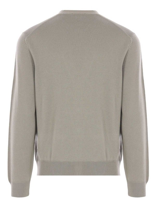 クルーネック - 緑 shop online: MAISON KITSUNÉ