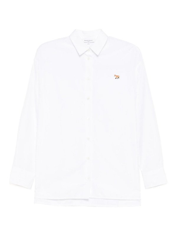 MAISON KITSUNÉ: シャツ - シャツ - 白