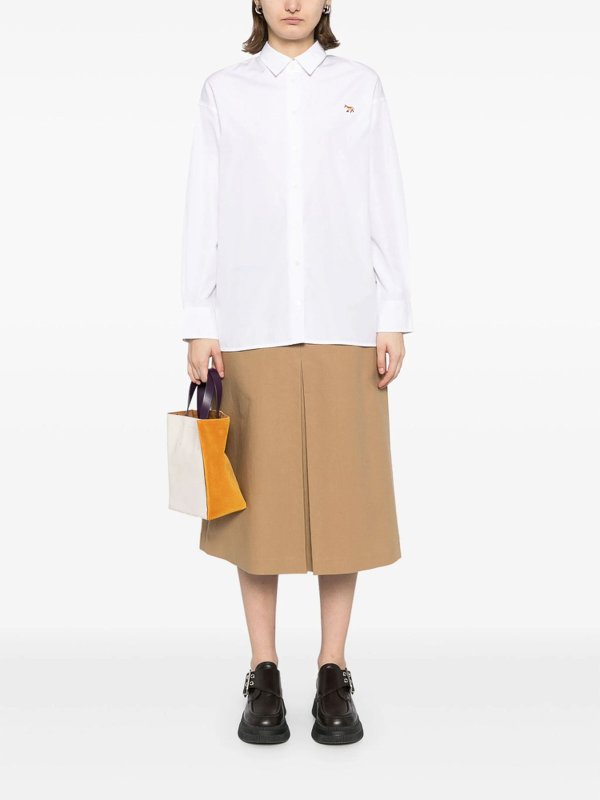 MAISON KITSUNÉ: シャツ online - シャツ - 白