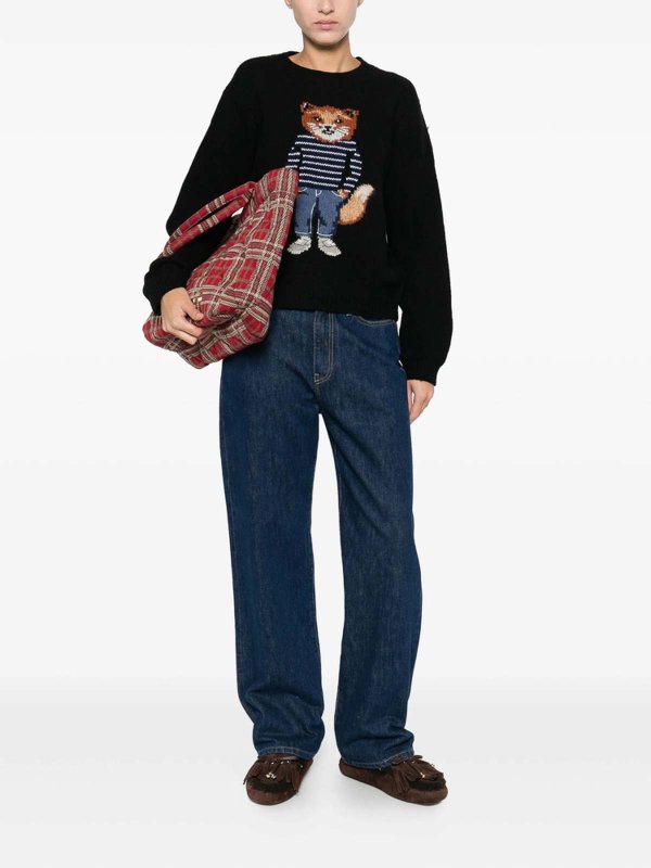 MAISON KITSUNÉ: crew necks online - Sweater Maison Kitsun