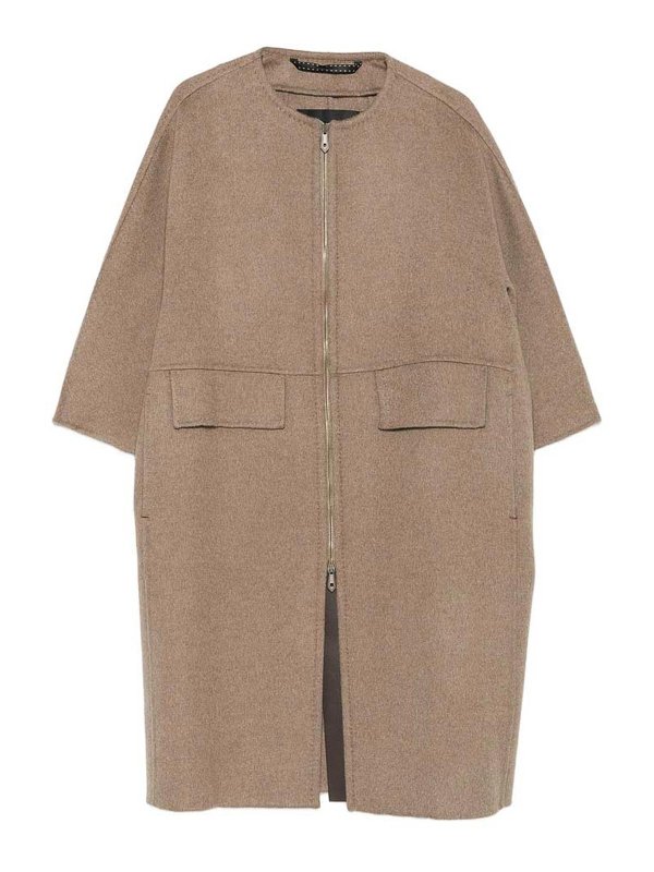 Max Mara: knee length coats - Coat  Atelier