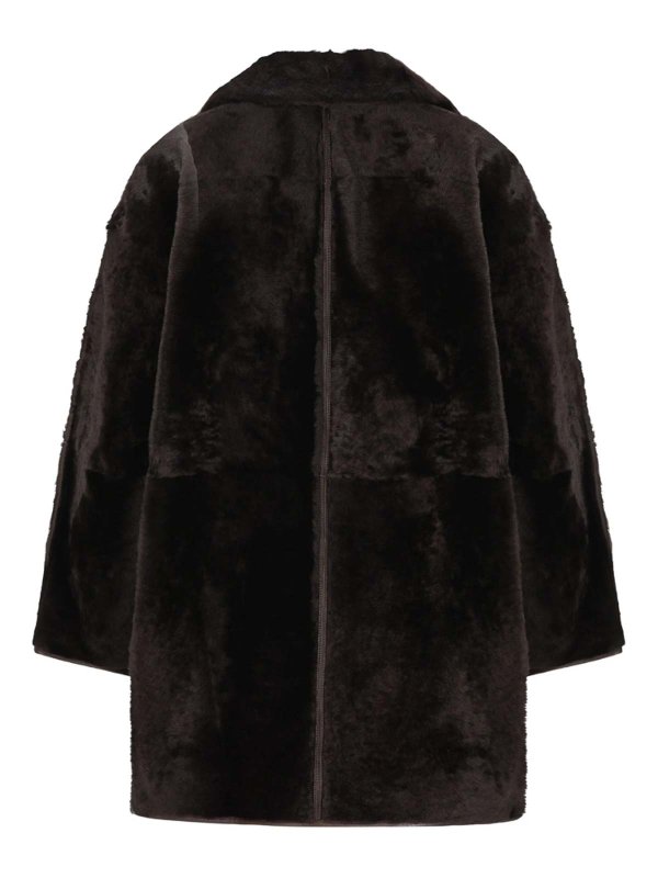 Max Mara buy online Ledermantel - Braun