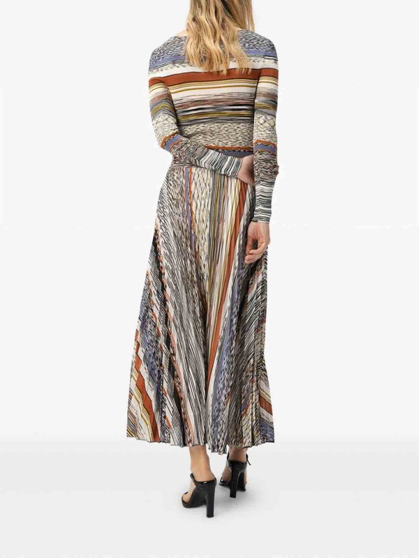 The Best Shops MISSONI: Maxi robe - Maxi Robe - Beige