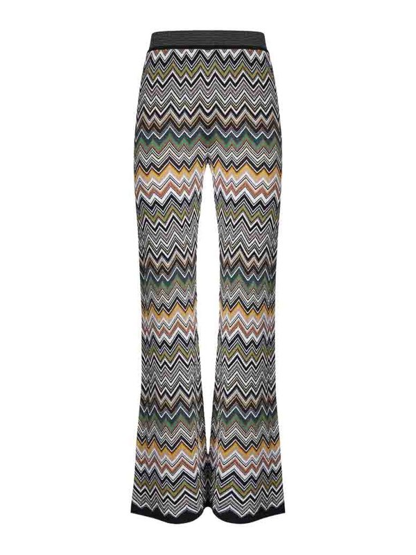 MISSONI: Schlagjeans - Schlagjeans - Weiß