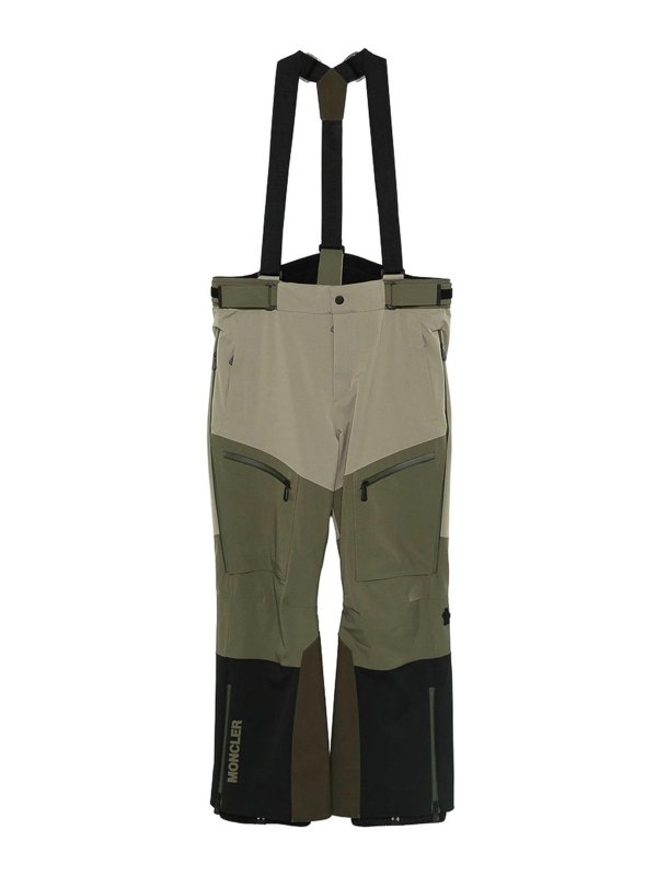 MONCLER GRENOBLE: Pantalons casual - Pantalons Décontractés - Vert