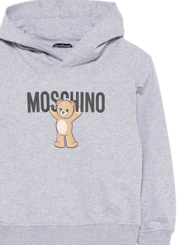 The Best Shops MOSCHINO: スウェット＆セーター - スウェットシャツ/セーター - グレー