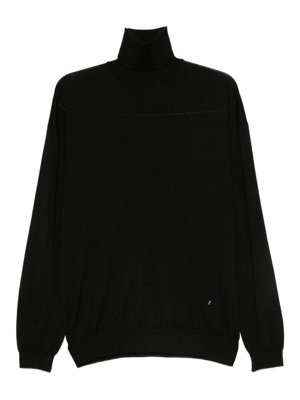 MOSCHINO: Pull col rond - Pull Col Rond - Noir