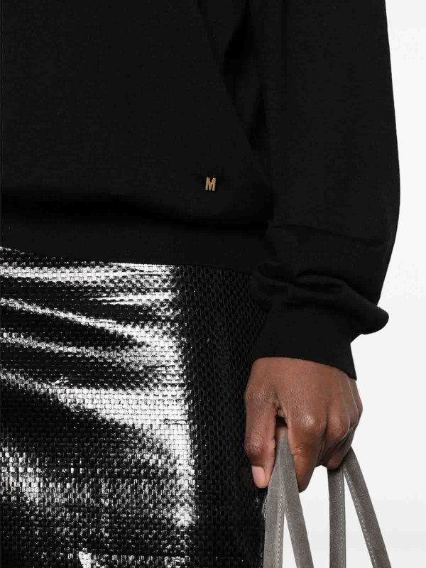 The Best Shops MOSCHINO: Pull col rond - Pull Col Rond - Noir
