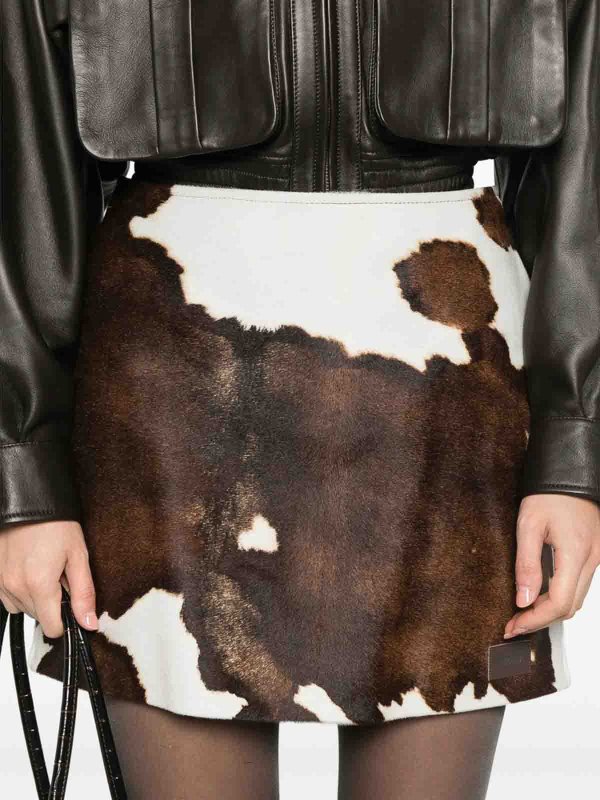 The Best Shops MOSCHINO: Miniröcke - Minirock - Braun