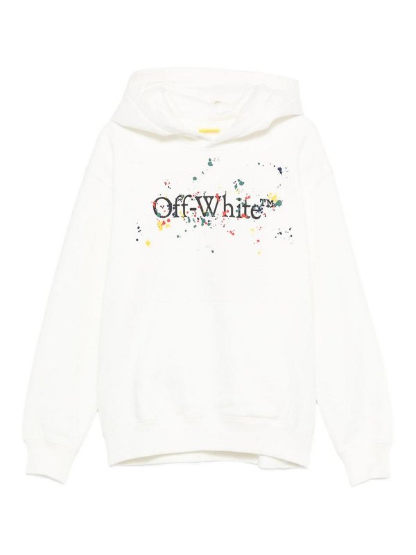 OFF-WHITE: Sudaderas y suéteres - Sudadera - Blanco