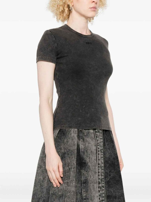 OFF-WHITE: Camisetas online - Camiseta - Gris