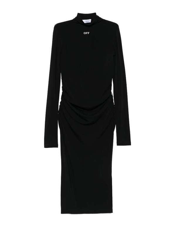 OFF-WHITE: abiti al ginocchio - Vestito