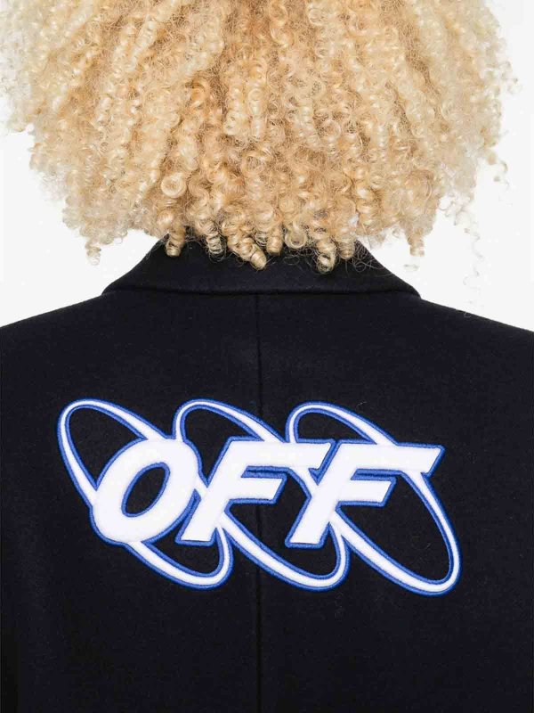 The Best Shops OFF-WHITE: Abrigos largos - Abrigo Largo - Azul