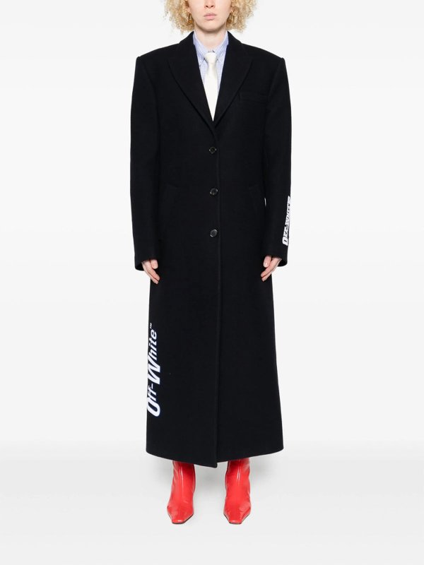 Abrigo Largo - Azul shop online: OFF-WHITE