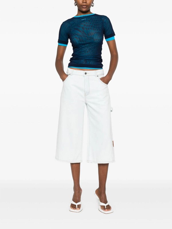 OFF-WHITE buy online Shorts - Azul