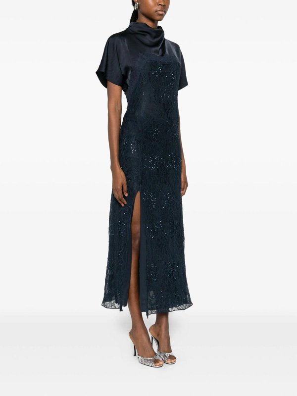 Rollkragenpullover - Blau shop online: Pinko