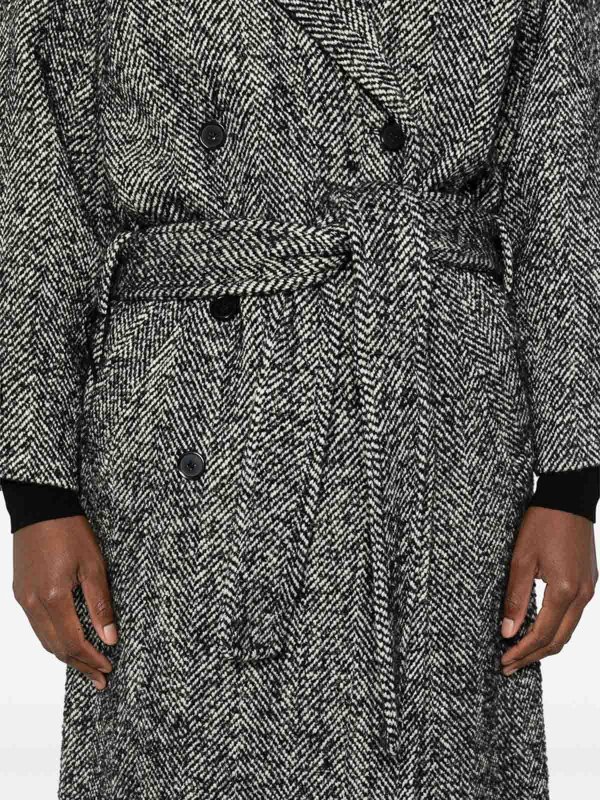 The Best Shops Pinko: ロングコート - ロングコート - 黒