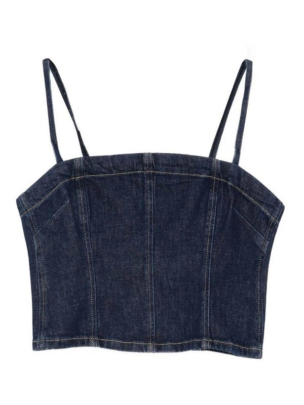 Pinko: トップス＆タンクトップ - トップ/タンクトップ - ブルー