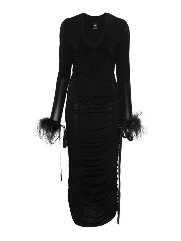 Pinko: Maxikleider - Maxikleid - Schwarz