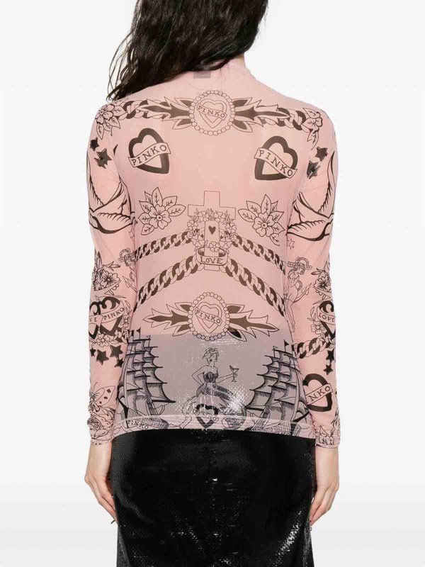 Pinko: クルーネック online - クルーネック - ヌードカラー