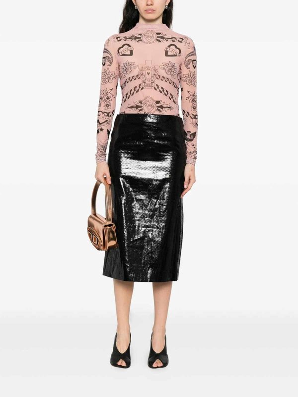 クルーネック - ヌードカラー shop online: Pinko