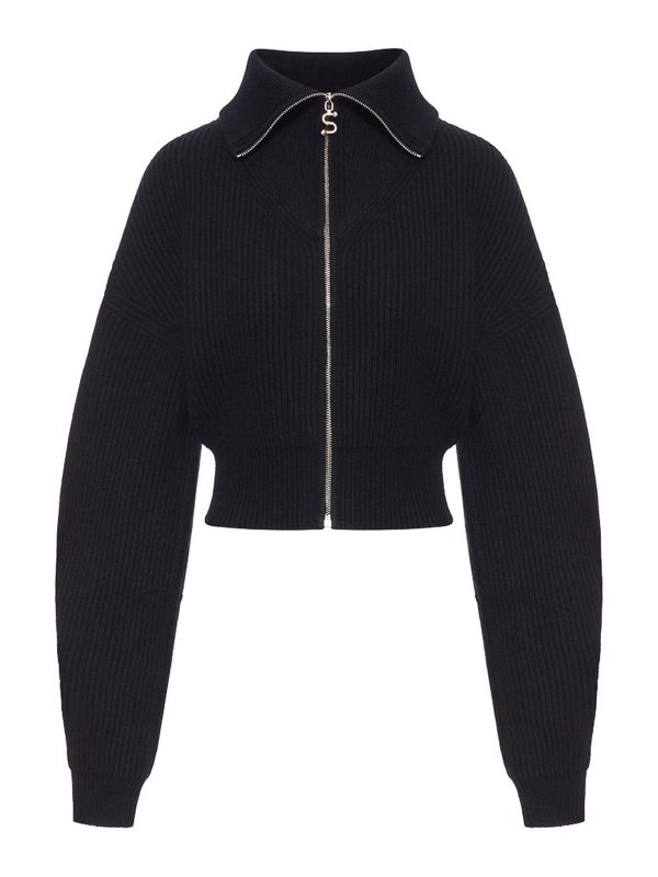 SPORTMAX: スウェット＆セーター - スウェットシャツ/セーター - 黒