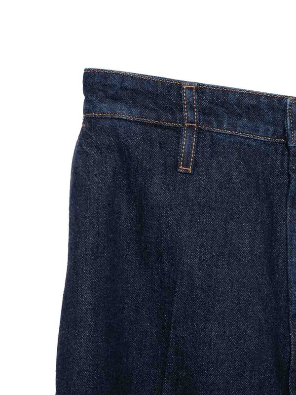 The Best Shops SPORTMAX: ストレートジーンズ - ストレートジーンズ - ブルー