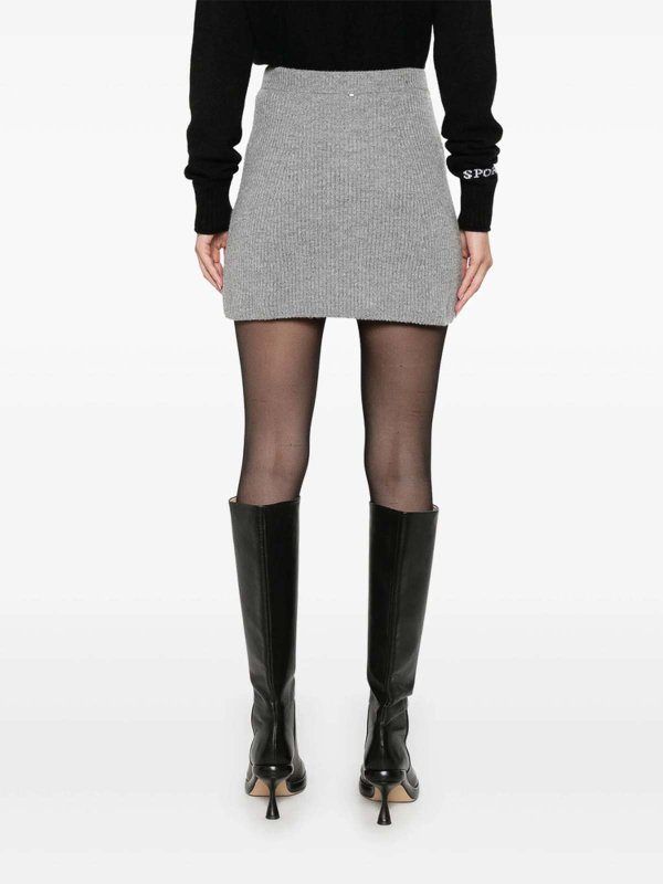 SPORTMAX: Minifaldas online - Minifalda - Gris