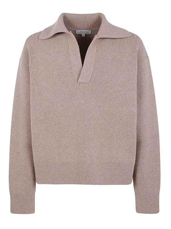 STUDIO NICHOLSON: クルーネック - クルーネック - ベージュ