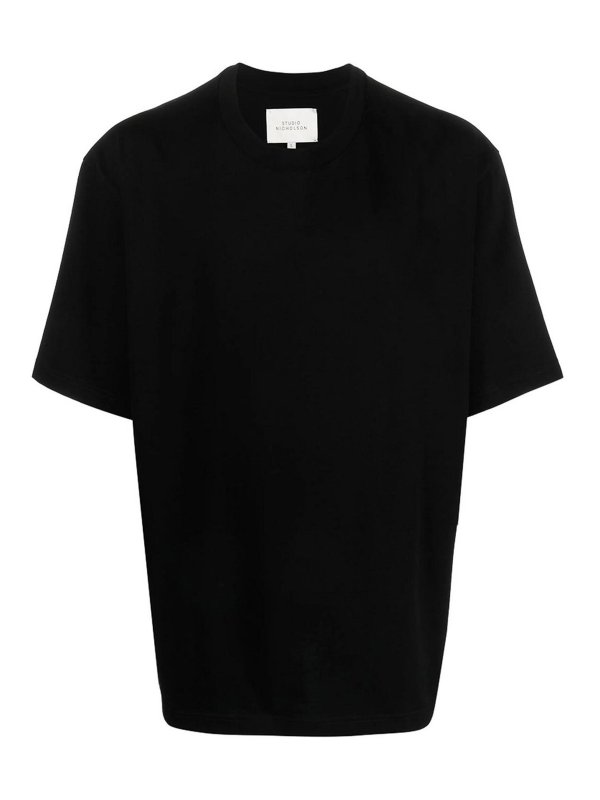 STUDIO NICHOLSON: T-shirts - T-Shirt - Noir