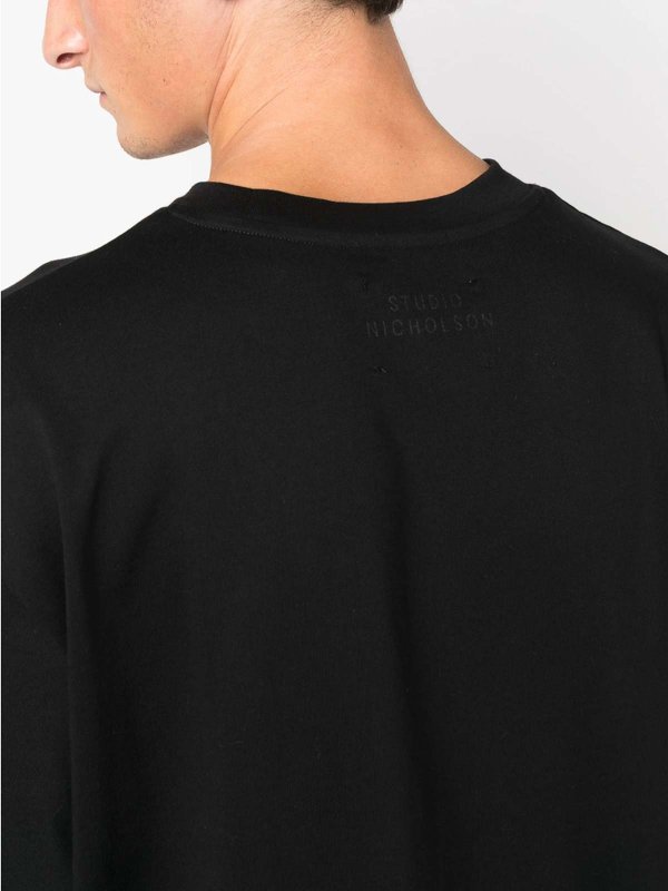 STUDIO NICHOLSON buy online T-Shirt - Noir