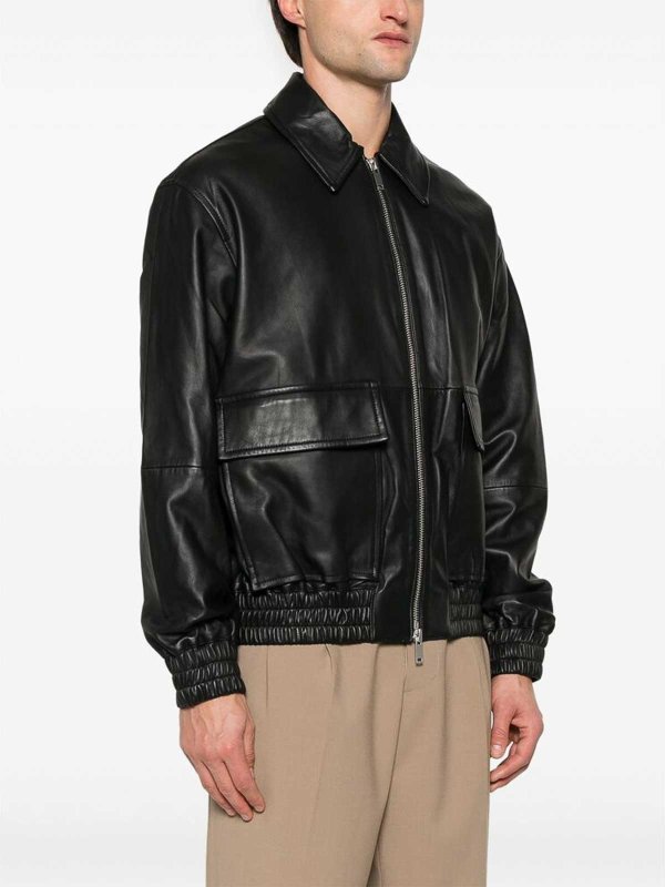 The Best Shops STUDIO NICHOLSON: leather coats - Leather Outerwear
