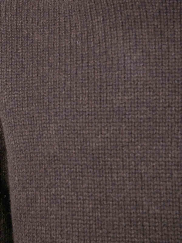 The Best Shops STUDIO NICHOLSON: Strickpullover mit Rundhalsausschnitt - Rundhalspullover - Braun