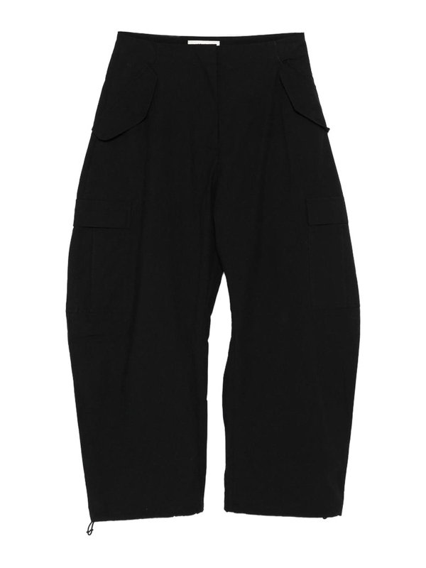 STUDIO NICHOLSON: Pantalones casual - Pantalón Casual - Negro