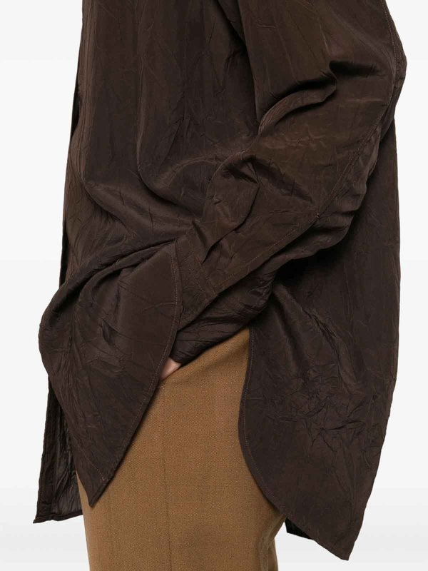 STUDIO NICHOLSON buy online Hemd - Braun