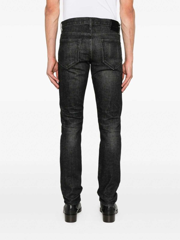 TOM FORD: Jeans pitillos online - Vaqueros Pitillos - Negro