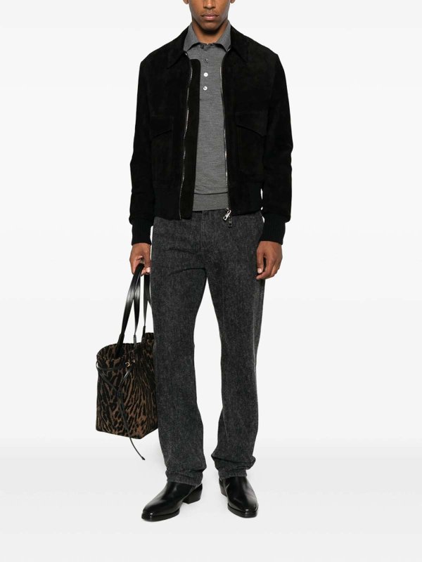 TOM FORD: クルーネック online - クルーネック - グレー