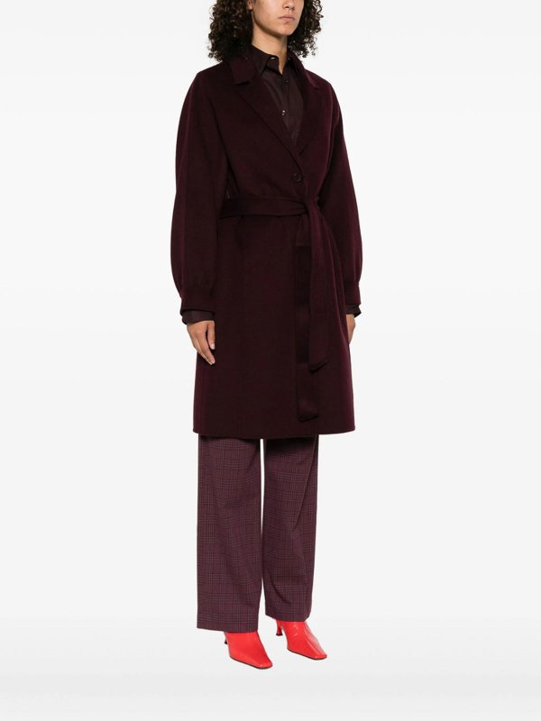 TWINSET buy online 膝丈コート - 紫