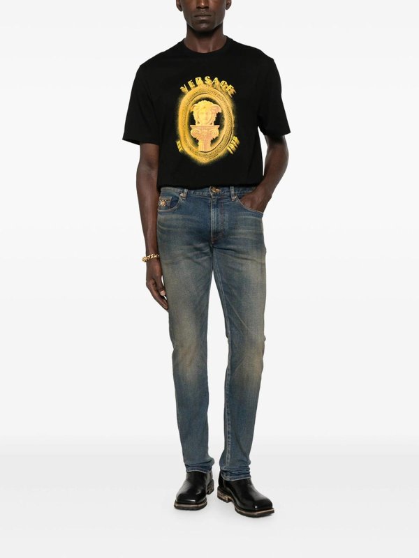 T-Shirt - Noir shop online: VERSACE