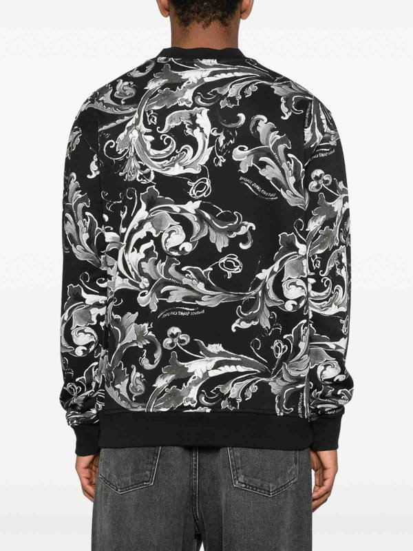 The Best Shops Versace Jeans Couture: Sudaderas y suéteres - Sudadera - Negro