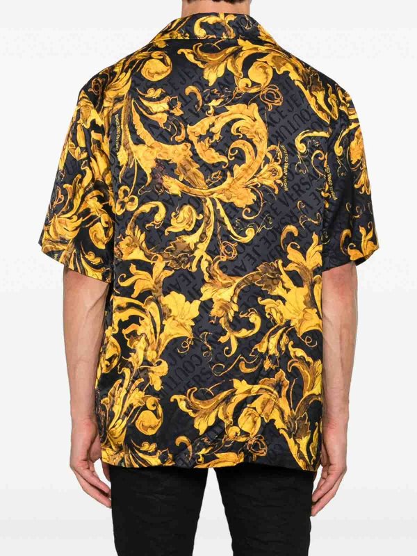 Versace Jeans Couture: Camisas online - Camisa - Negro