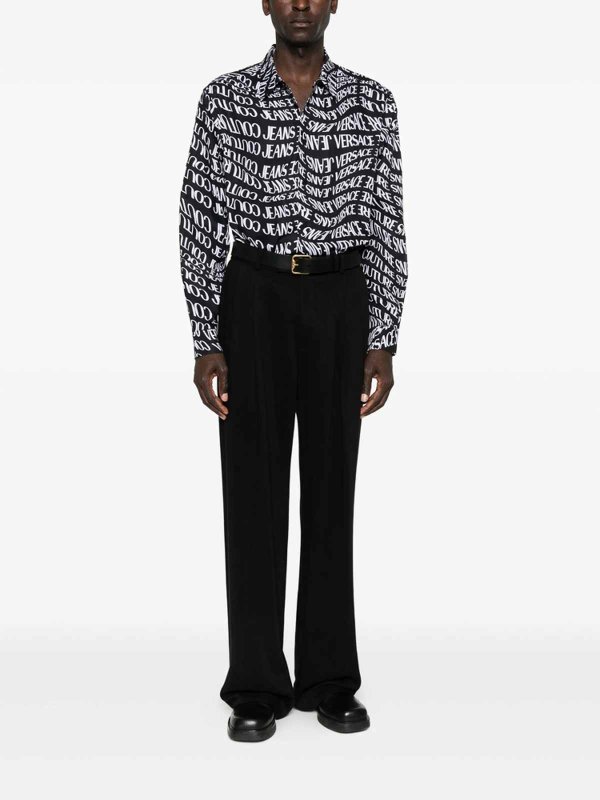 Versace Jeans Couture: シャツ online - シャツ - 黒