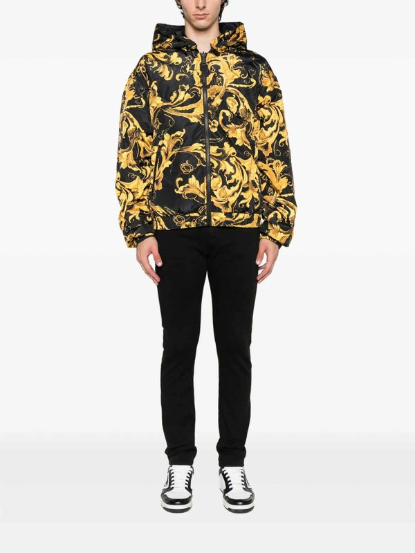 Versace Jeans Couture: padded jackets online - Outerwear