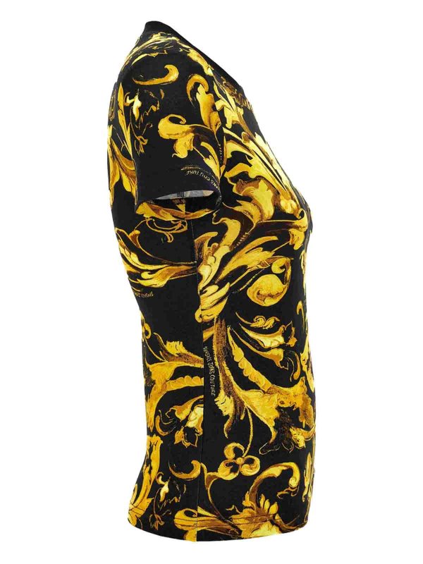 Versace Jeans Couture: Camisetas online - Camiseta - Negro