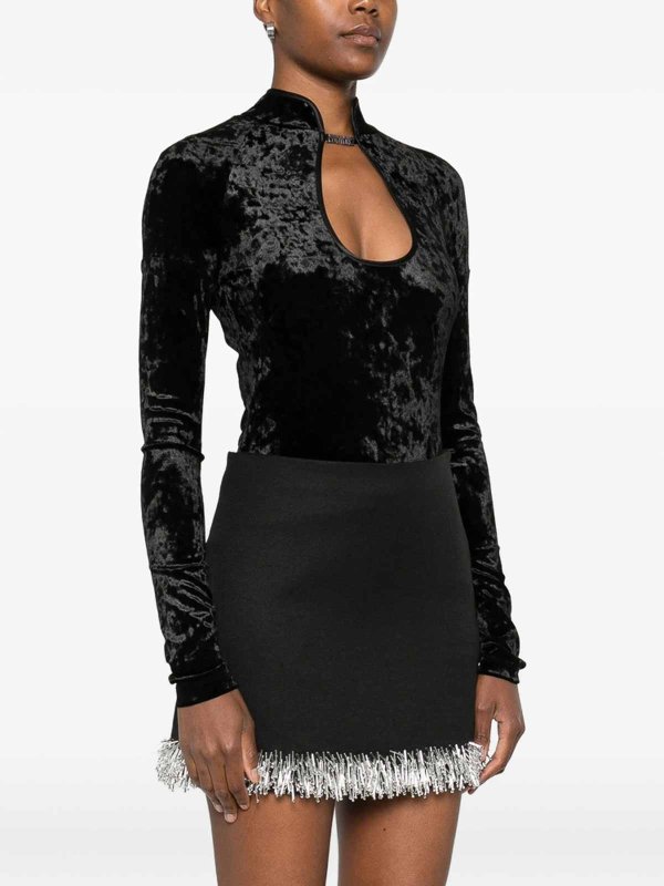 The Best Shops Versace Jeans Couture: クルーネック - クルーネック - 黒