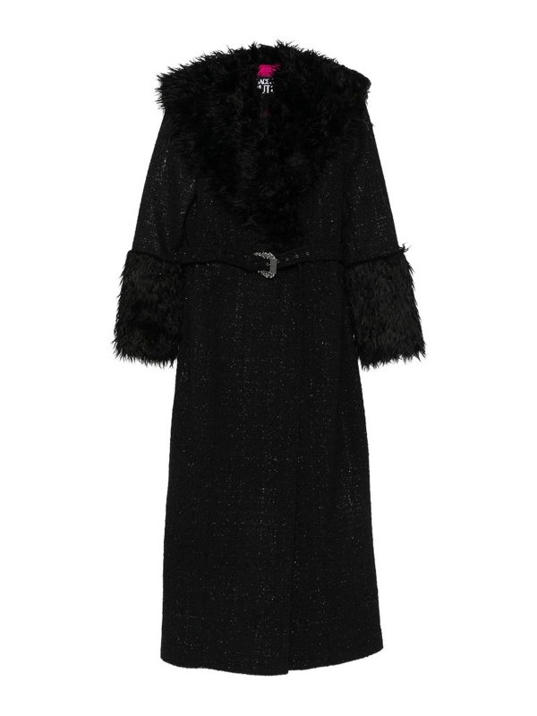 Versace Jeans Couture: long coats - Coat