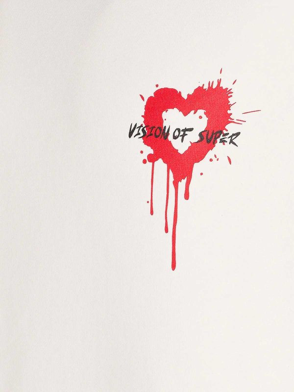 The Best Shops VISION OF SUPER: Sweatshirts & Pulls - Sweat-Shirts - Blanc